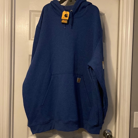 Carhartt Men's Blue Hoodie 3XL loose fit - Picture 1 of 6